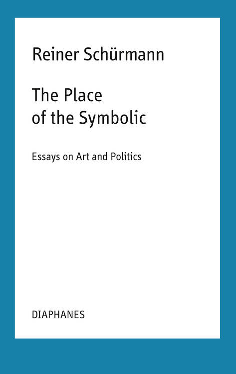 Reiner Schürmann: On Judging and its Issue